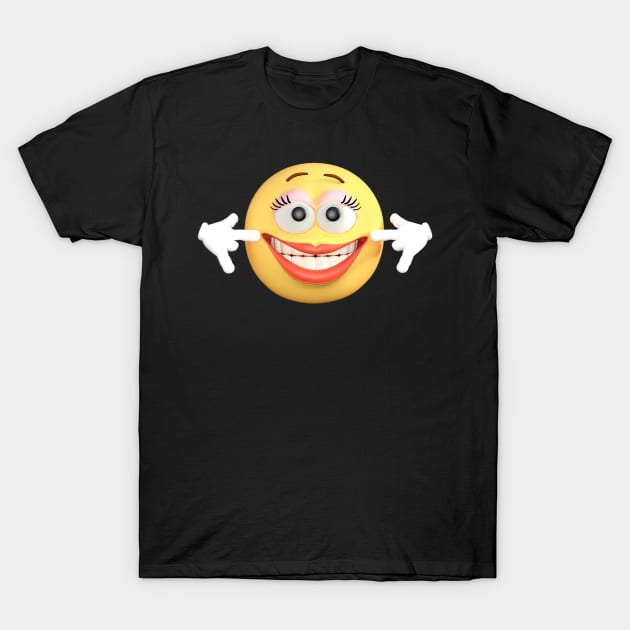 Smile Funny Emoji Happy Face Cover 2020 T-Shirt by hispanicworld